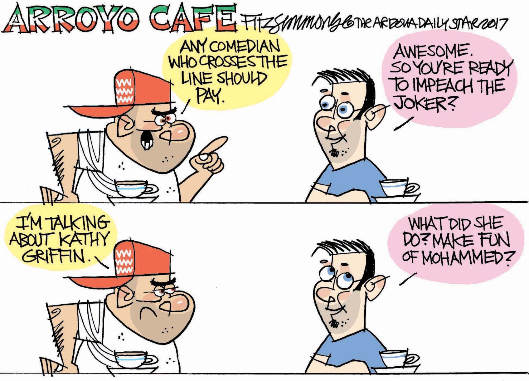 Daily Fitz Cartoon: Kathy G